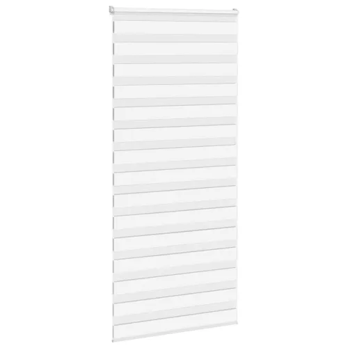 Zebrafüggönnyel fehér szövetszélesség 100,9 cm poliészter