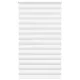 Zebrafüggönnyel fehér szövetszélesség 115,9 cm poliészter