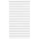 Zebrafüggönnyel fehér szövetszélesség 120,9 cm poliészter