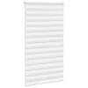 Zebrafüggönnyel fehér szövetszélesség 125,9 cm poliészter