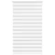 Zebrafüggönnyel fehér szövetszélesség 130,9 cm poliészter