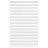 Zebrafüggönnyel fehér szövetszélesség 135,9 cm poliészter