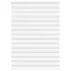 Zebrafüggönnyel fehér szövetszélesség 150,9 cm poliészter