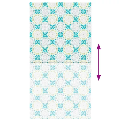 Zuhanyzó redőny 130x240 cm szövet szélessége 126 cm