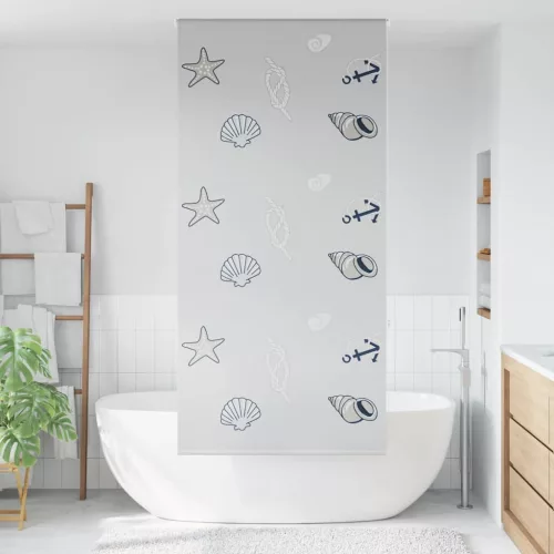 Zuhanyzó redőny 100x240 cm szövet szélessége 96 cm
