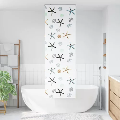 Zuhanyzó redőny 80x240 cm szövet szélessége 76 cm