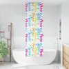 Zuhanyzó redőny 80x240 cm szövet szélessége 76 cm