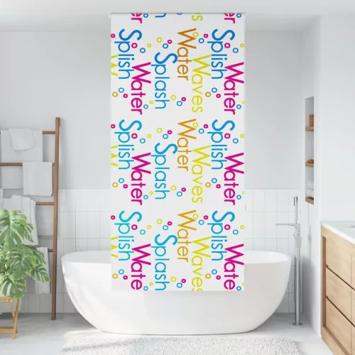 Zuhanyzó redőny 90x240 cm szövet szélessége 86 cm