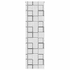 Zuhanyzó redőny 80x240 cm szövet szélessége 76 cm
