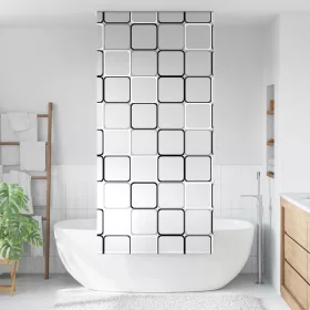 Zuhanyzó redőny 100x240 cm szövet szélessége 96 cm