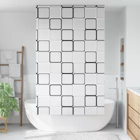 Zuhanyzó redőny 130x240 cm szövet szélessége 126 cm