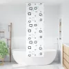 Zuhanyzó redőny kazettával 60x240 cm szövetszélesség 56 cm