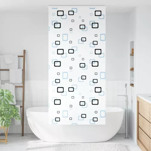 Zuhanyzó redőny kazettával 90x240 cm szövet szélessége 86 cm