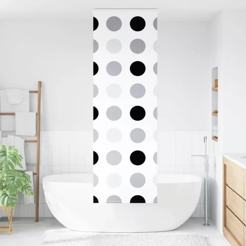 Zuhanyzó redőny kazettával 80x240 cm szövetszélesség 76 cm