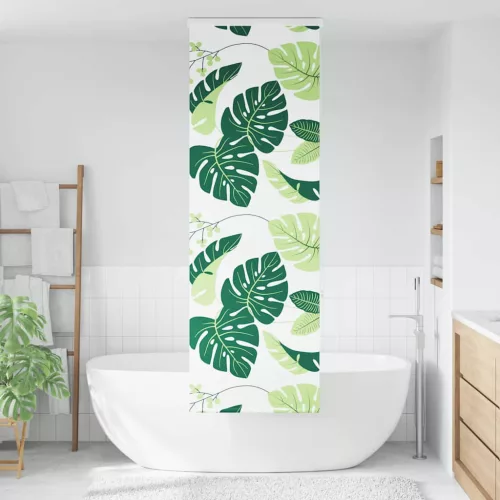 Zuhanyzó redőny kazettával 80x240 cm szövetszélesség 76 cm