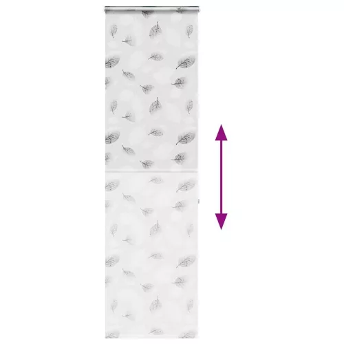 Zuhanyzó redőny kazettával 70x240 cm szövetszélesség 66 cm