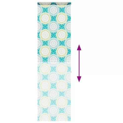 Zuhanyzó redőny kazettával 80x240 cm szövetszélesség 76 cm