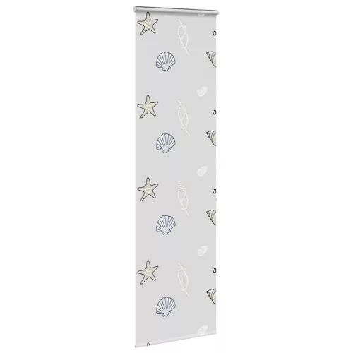 Zuhanyzó redőny kazettával 70x240 cm szövetszélesség 66 cm