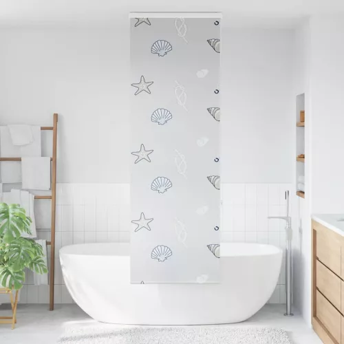 Zuhanyzó redőny kazettával 80x240 cm szövetszélesség 76 cm