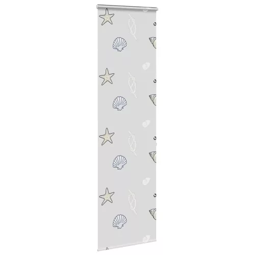 Zuhanyzó redőny kazettával 80x240 cm szövetszélesség 76 cm
