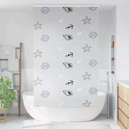 Zuhanyzó redőny kazettával 130x240 cm szövet szélessége 126 cm