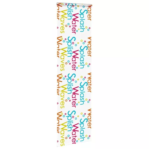 Zuhanyzó redőny kazettával 60x240 cm szövetszélesség 56 cm