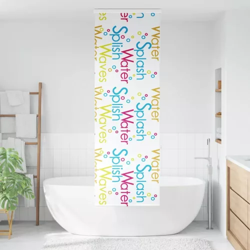 Zuhanyzó redőny kazettával 70x240 cm szövetszélesség 66 cm