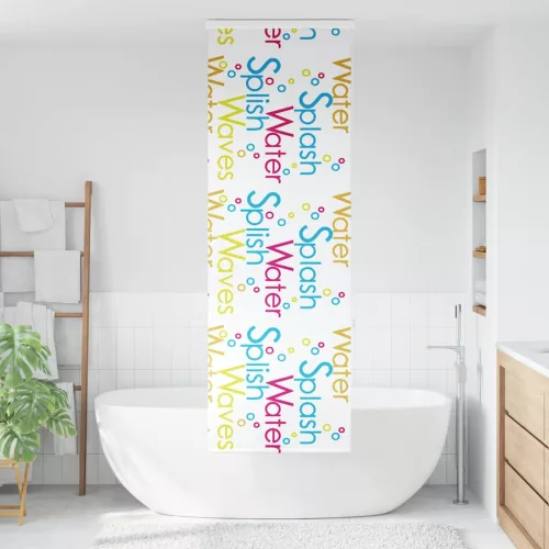 Zuhanyzó redőny kazettával 80x240 cm szövetszélesség 76 cm