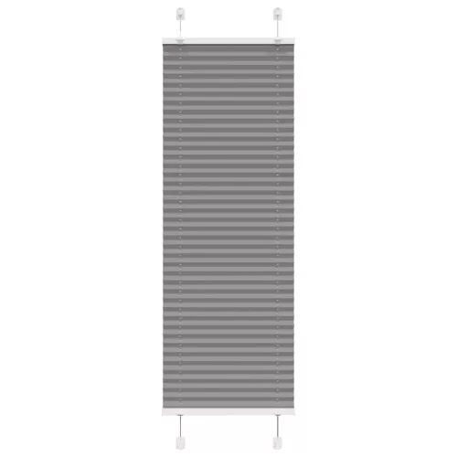 Pliszírozott redőny antracit 40x100 cm szövetszélesség 39,4 cm