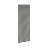 Pliszírozott redőny antracit 45x100 cm szövetszélesség 44,4 cm