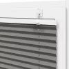 Pliszírozott redőny antracit 45x100 cm szövetszélesség 44,4 cm