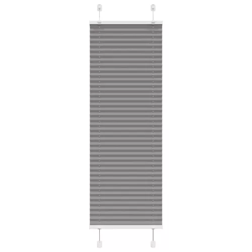 Pliszírozott redőny antracit 50x100 cm szövetszélesség 49,4 cm