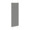Pliszírozott redőny antracit 50x100 cm szövetszélesség 49,4 cm