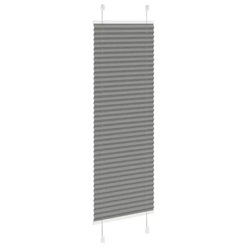 Pliszírozott redőny antracit 50x100 cm szövetszélesség 49,4 cm