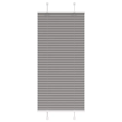 Pliszírozott redőny antracit 55x100 cm szövetszélesség 54,4 cm
