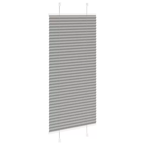 Pliszírozott redőny antracit 60x100 cm szövetszélesség 59,4 cm