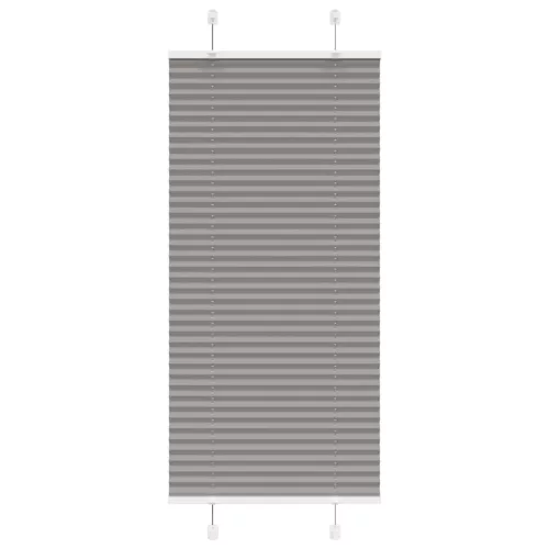 Pliszírozott redőny antracit 65x100 cm szövetszélesség 64,4 cm