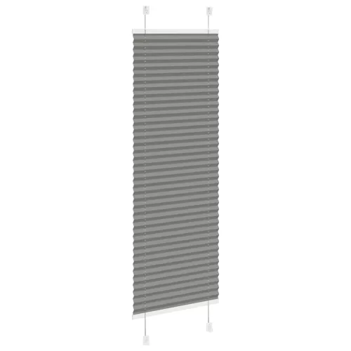 Pliszírozott redőny antracit 40x150 cm szövetszélesség 39,4 cm