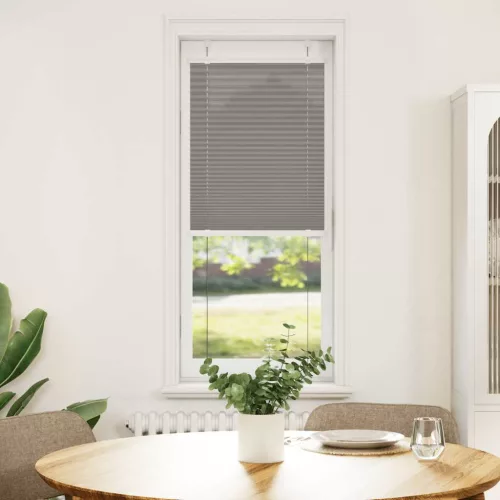Pliszírozott redőny antracit 45x150 cm szövetszélesség 44,4 cm
