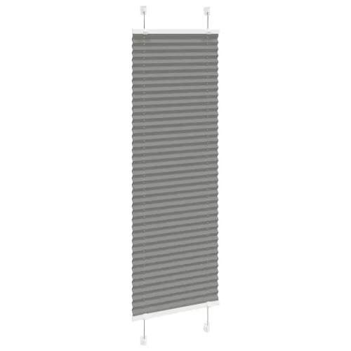 Pliszírozott redőny antracit 50x150 cm szövetszélesség 49,4 cm