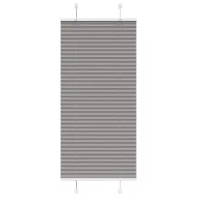   Pliszírozott redőny antracit 55x150 cm szövetszélesség 54,4 cm