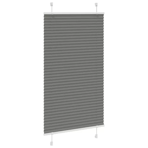 Pliszírozott redőny antracit 70x150 cm szövetszélesség 69,4 cm