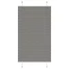 Pliszírozott redőny antracit 75x150 cm szövetszélesség 74,4 cm