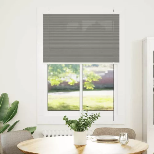 Pliszírozott redőny antracit 90x150 cm szövetszélesség 89,4 cm