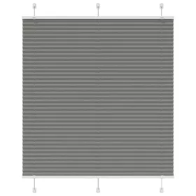   Pliszírozott redőny antracit 115x150 cm szövetszélesség 114,4cm