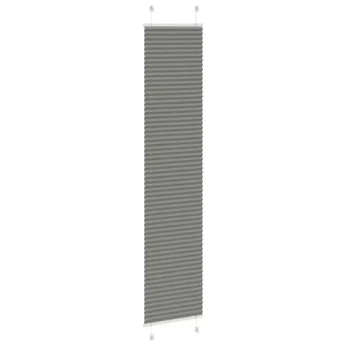 Pliszírozott redőny antracit 45x200 cm szövetszélesség 44,4 cm