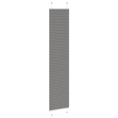 Pliszírozott redőny antracit 50x200 cm szövetszélesség 49,4 cm