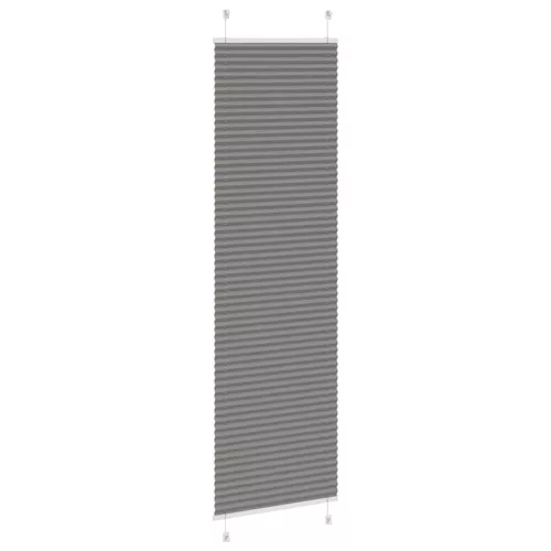 Pliszírozott redőny antracit 65x200 cm szövetszélesség 64,4 cm