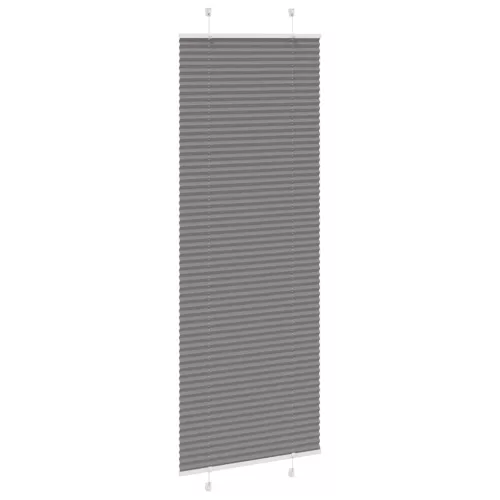 Pliszírozott redőny antracit 70x200 cm szövetszélesség 69,4 cm