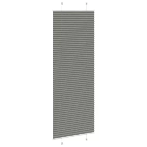 Pliszírozott redőny antracit 70x200 cm szövetszélesség 69,4 cm